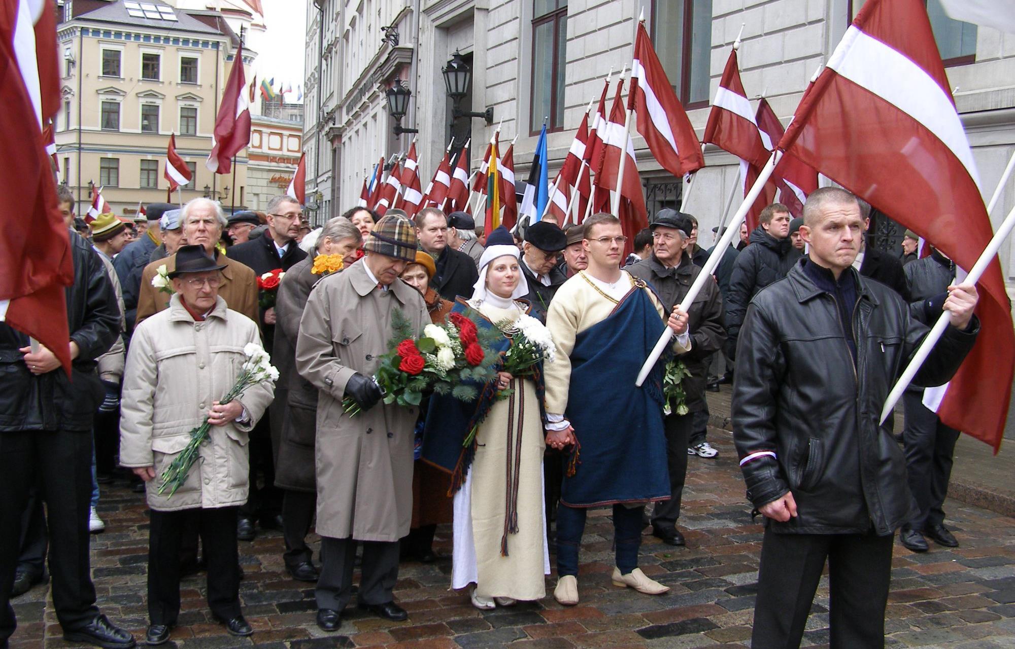 парад в латвии